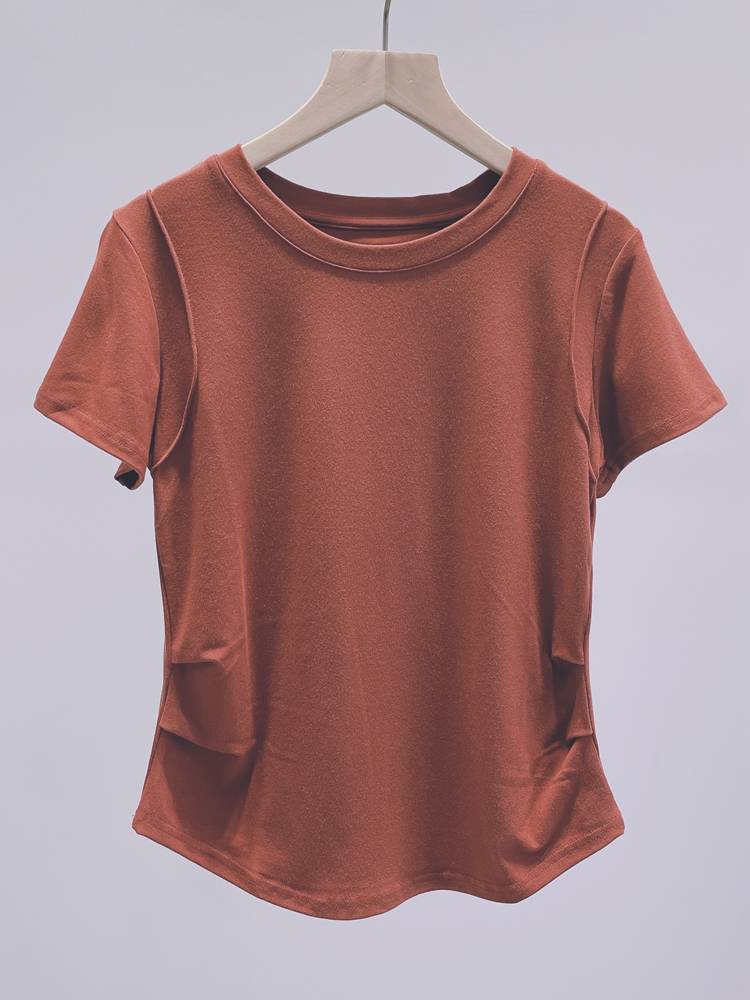 Round -neck basic dance service female short -sleeved classical dance modern dance Chinese dance exercise skills test -shaped physical base training service