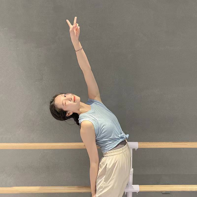 Slim Slim Summer Summer Dance Club Modern Dance Practice Jazz Dance Fitness Sports Yoga Vest Female