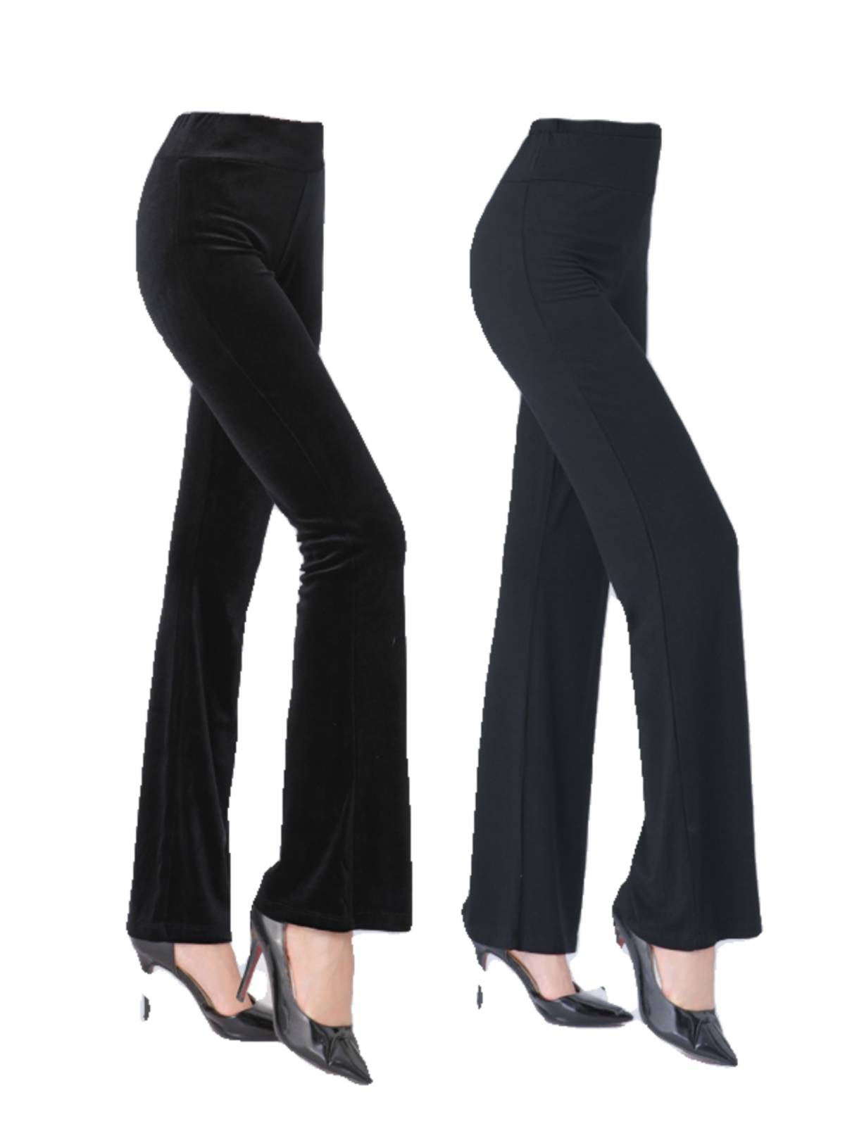 Dance practice pants -shaped flared pants female modern dance Chinese dance classical dance training service square dance straight pants