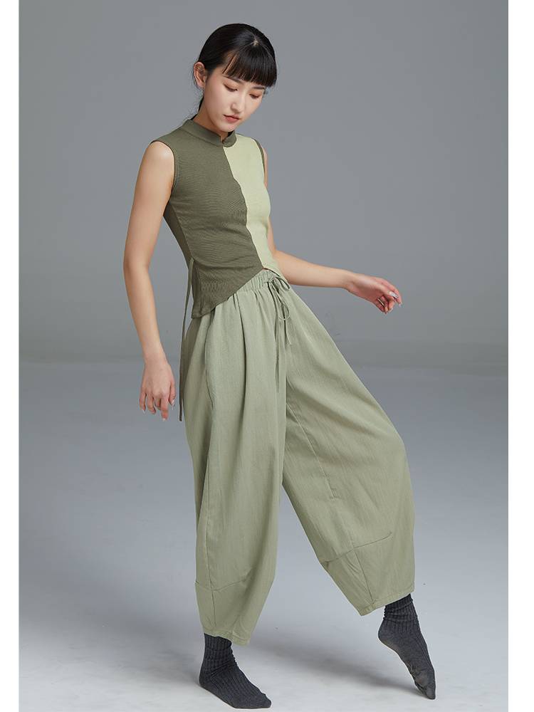 Gorgeous Solo Show Modern Dance Pants Summer Classical Dance Classical Dressing Arts Training Radish Pants Dance Pants