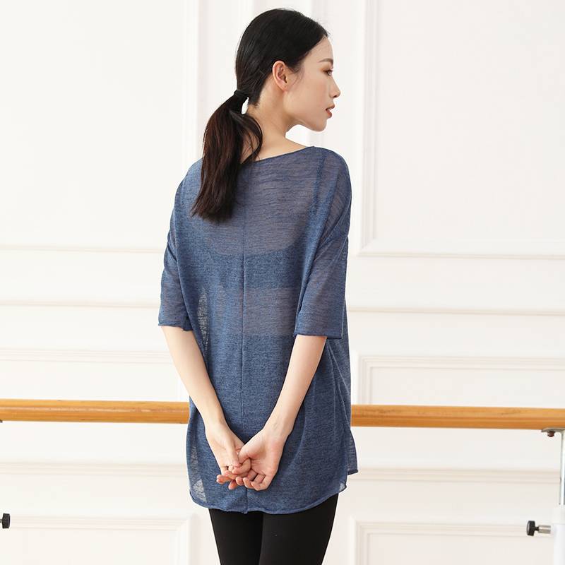 Spot fashion women reflect the classical body dance service classical body rhyme e -family set loose gauze dance dance practice uniform network