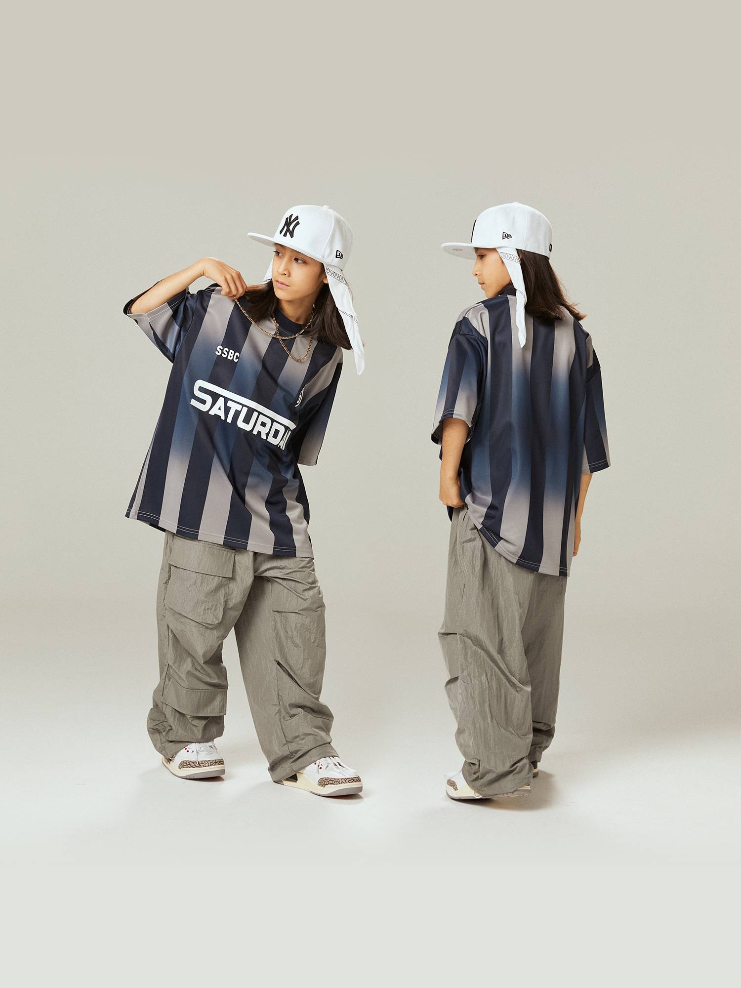 Children's wasteland performance clothing hip -hop hip -hop suit Hiphop tide brand Babus dance performance clothing