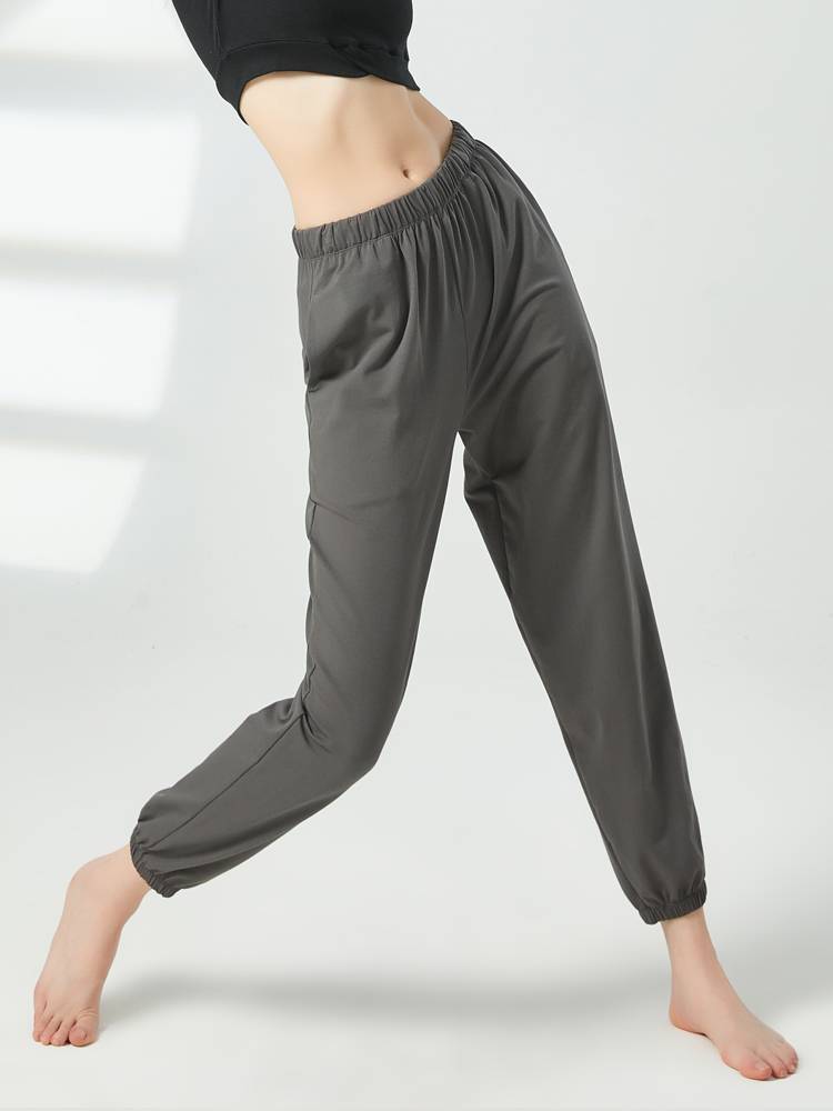 Modern dance pants new body training dance pants women's thin beam of radish pants classical dance small feet practice pants