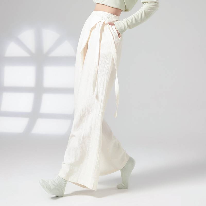 Dance clothing modern dance exercise pants elegant leg pants new classical dance exercise uniforms loose professional dance pants