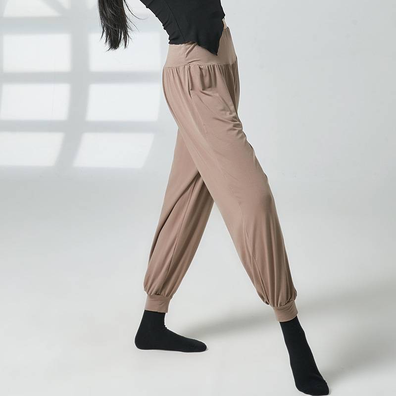 Modern dance beam, radish pants, men's and women's body lantern pants, Mongolian dance exercises