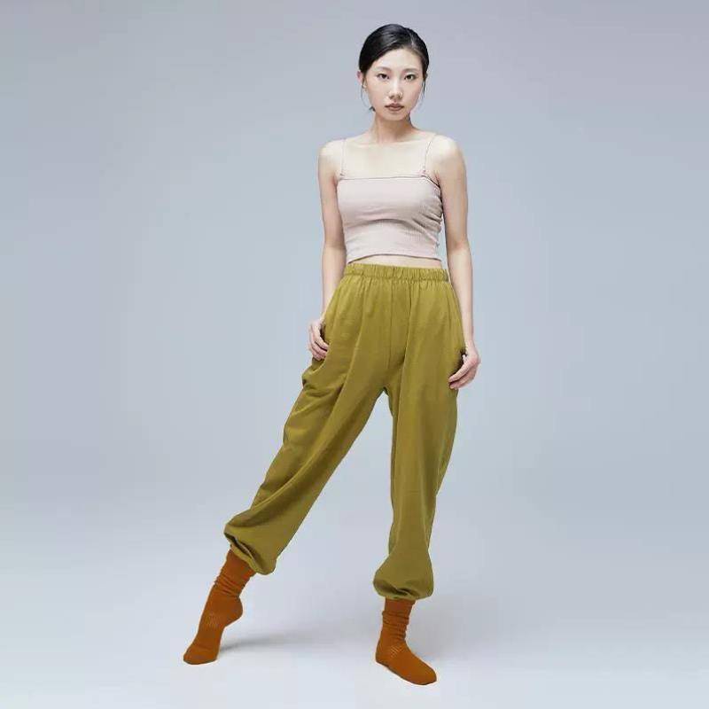 C215 Modern Dance Practice Dance Dance Pants Female Sports Dress Classical Dance Chinese Dance Radish Pants Dance Foot Pants