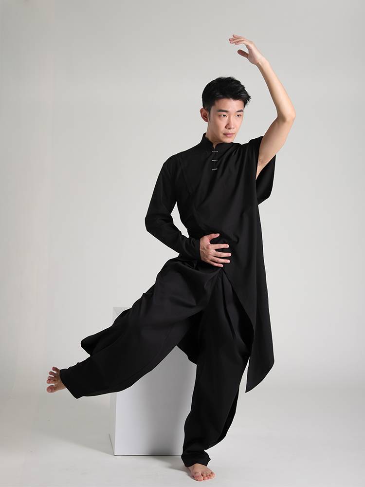 D412 suit Modern dance exercise dance dance pants female loose large size performance service classical dance original Hu Shen