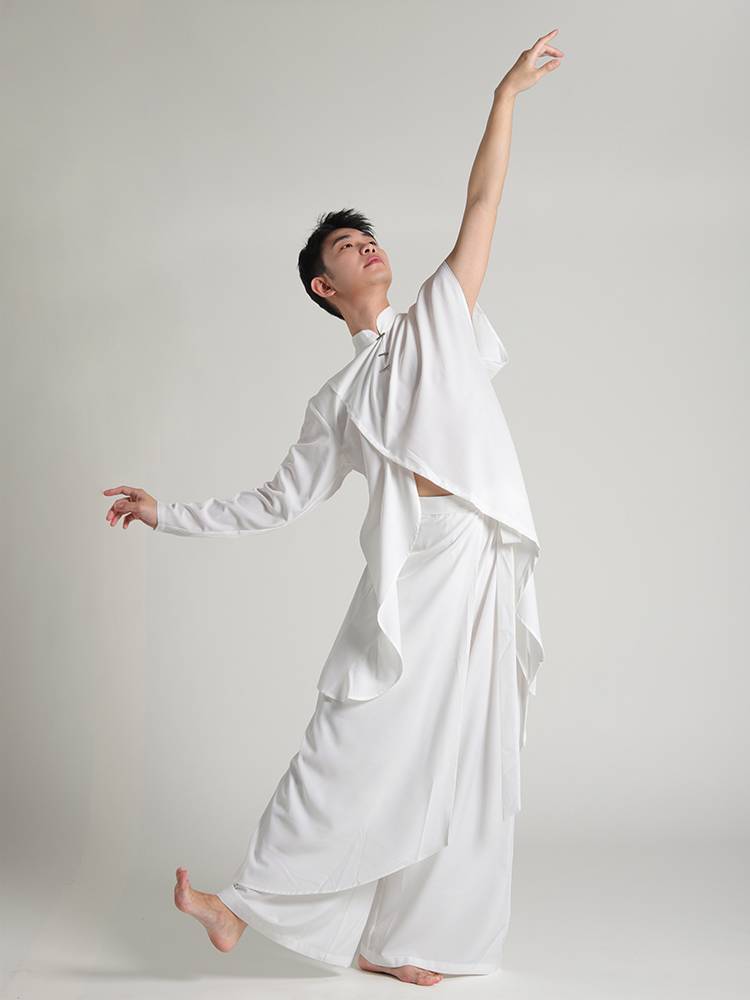 D412 suit Modern dance exercise dance dance pants female loose large size performance service classical dance original Hu Shen