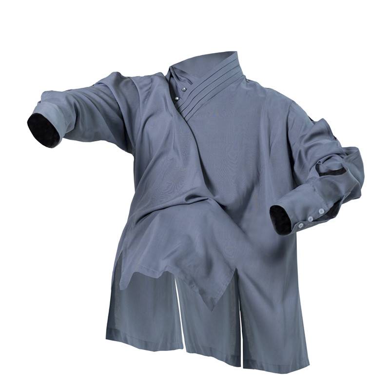 F-03 Chinese style practice service national yoga service classical dance performance shirt shirt is thin and loose dance long sleeves
