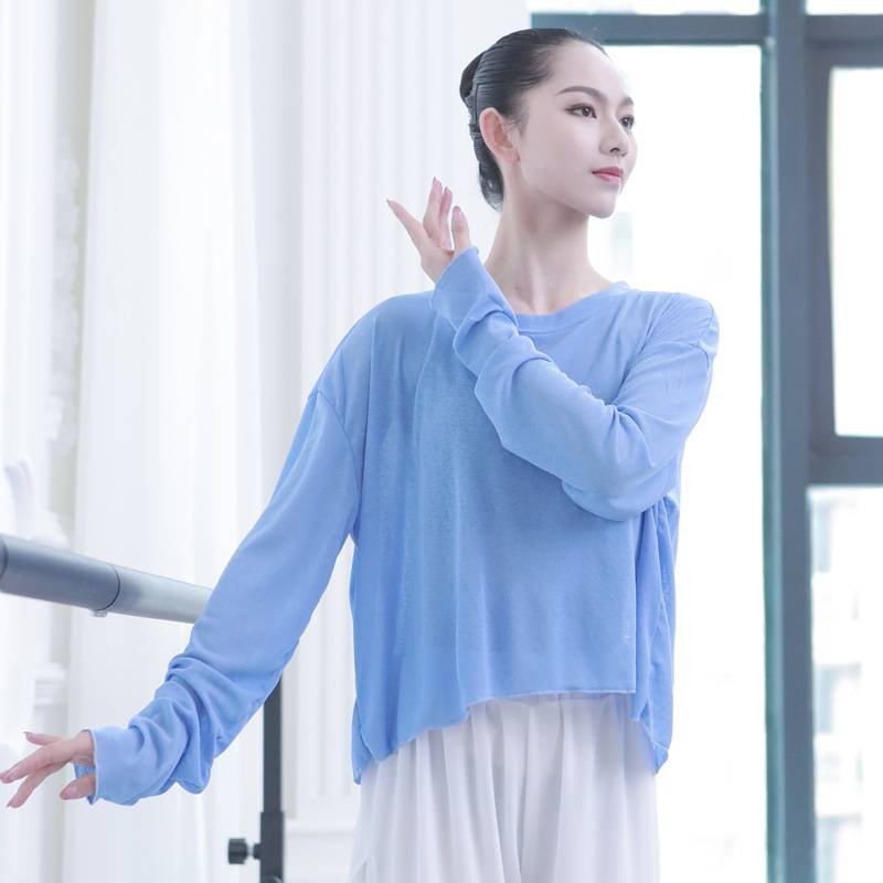 Loose sexy back fork -back modern dance exercises performance service ballet jessing jazz jazz Latin dance service yoga