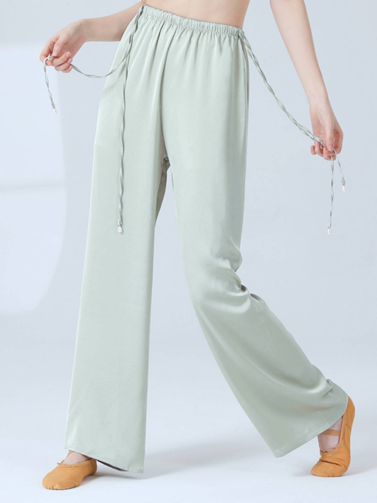 Modern Dance Pants Classical Dance Pants professional training Chinese dance elegant dance birthday straight wide -leg pants