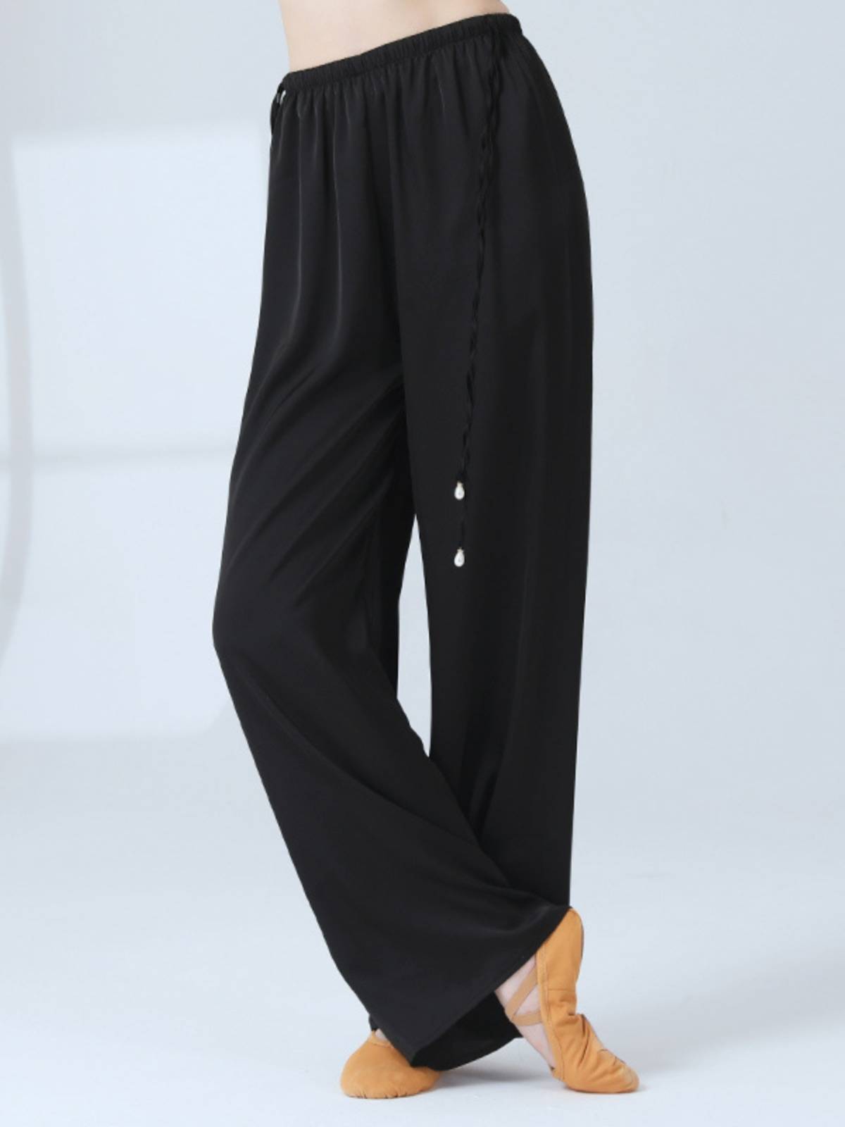 Modern Dance Pants Classical Dance Pants professional training Chinese dance elegant dance birthday straight wide -leg pants