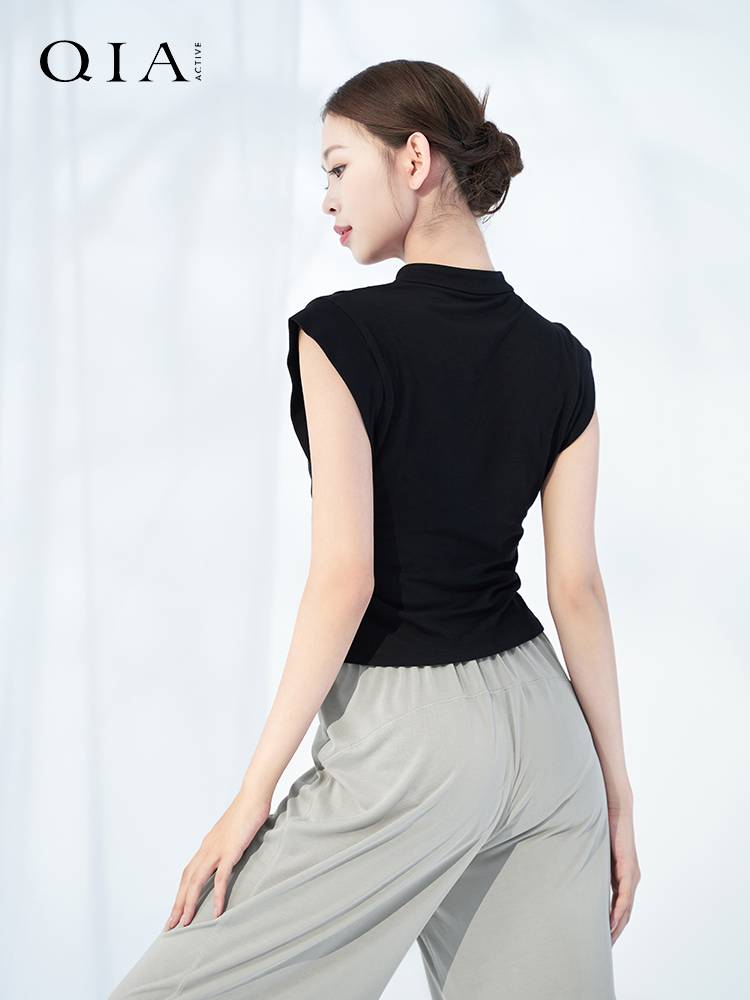 Qia Modern Dance Dance Dance Dressing Dressing Adult Female Spring and Summer Chinese Classical Dance Internal Dance Vestal Dance Clothing Top