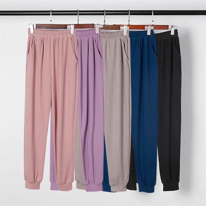 Autumn and winter dance pants women's loose and thin collection pants training G modern dance exercise pants classical dance carrot long
