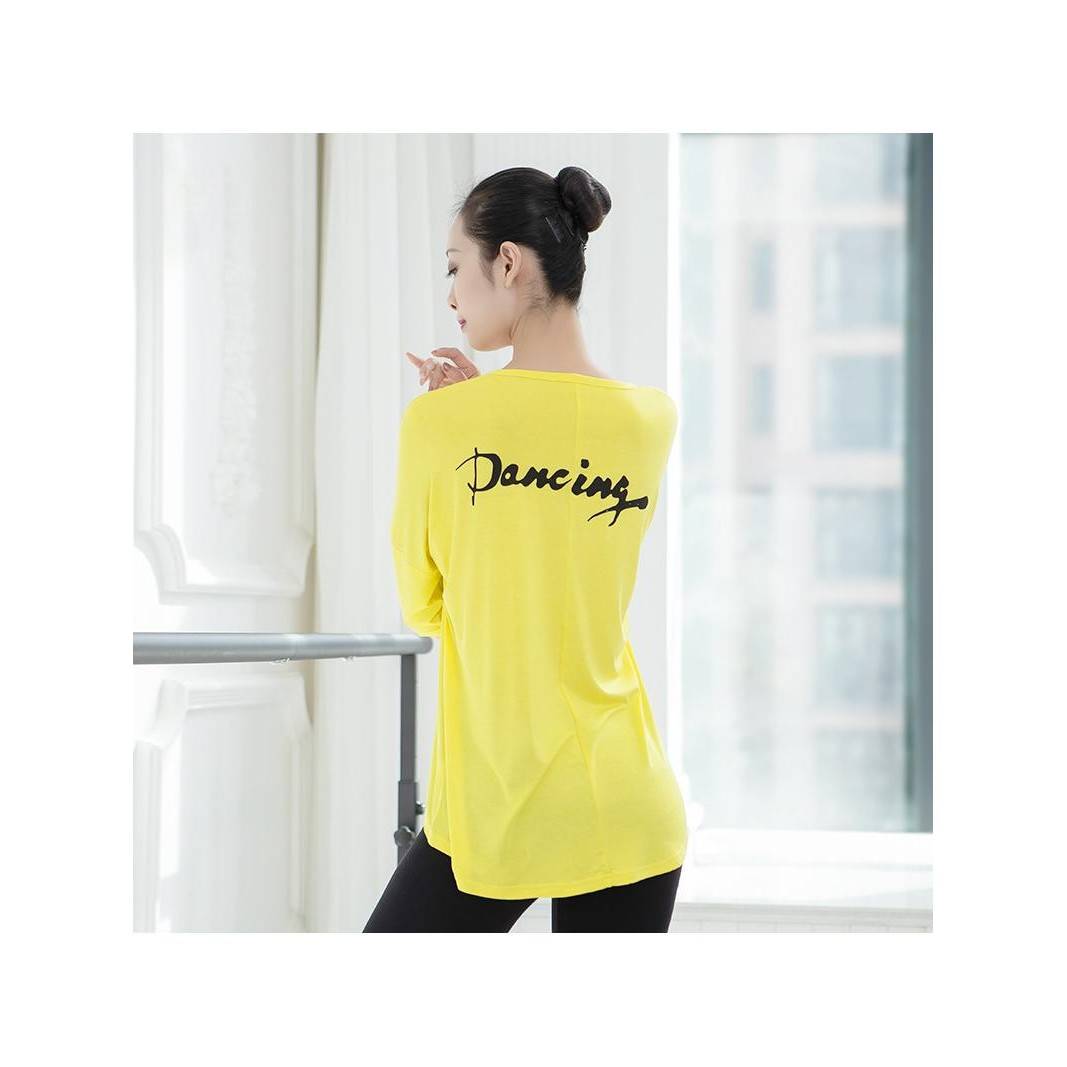 Square Dance Team Dance Dance Words Loose Plaza Dance Dance Dance Dance Modern Dance adult team Fita clothing Dance top
