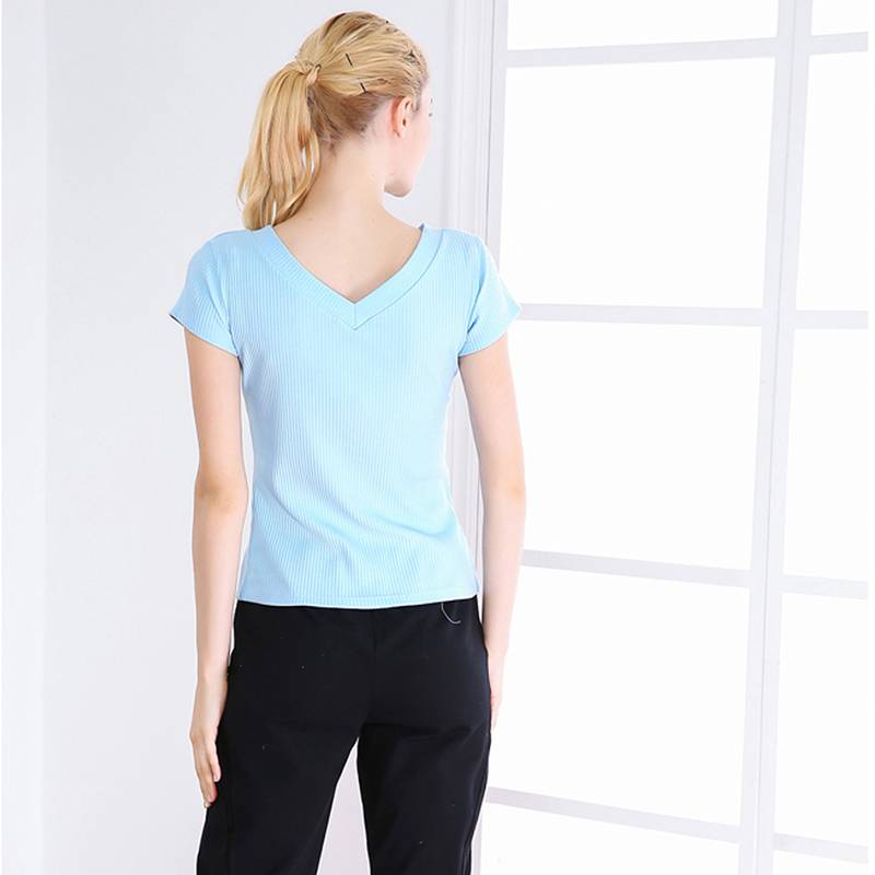 Modern dance exercise, clothing loose female adult spring and summer new long -sleeved leisure youth dance top