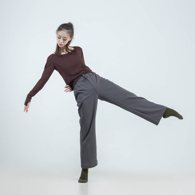 Modern Dance Day Frequent Practice Services Loose Pants Men and Women Story Start Wide Pants Pants Pants Jazz Classic Performance