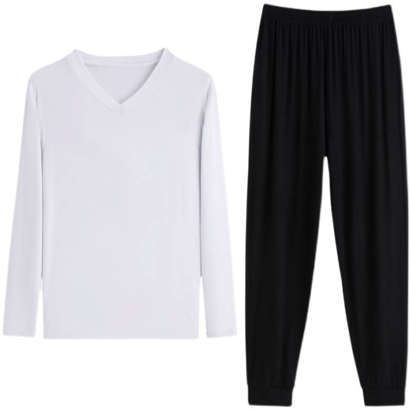 Dance service practice service men's adult loose student art test modern dance Modal top trousers long trousers suit suits