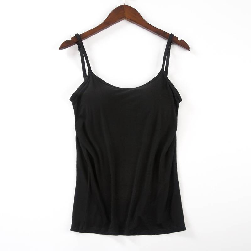 Modern classical dance practice service female adult Moder cotton cotton crooked vest brapted chest cushion four seasons bottoming shirts