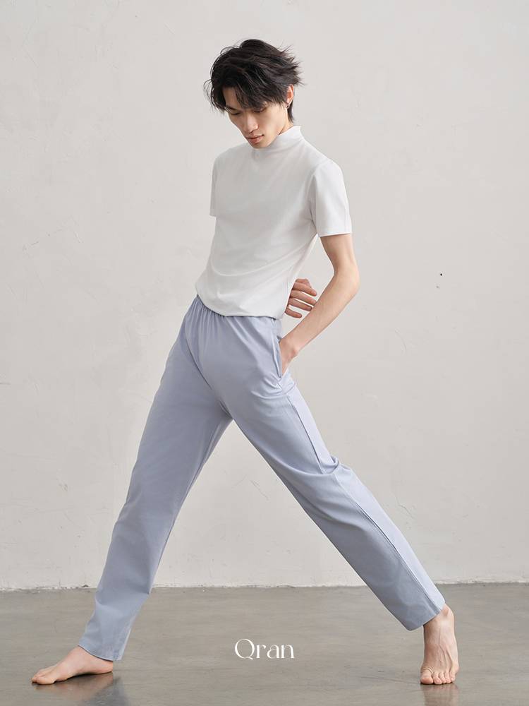 Modern dancer cone pants, art test, legs, high waist casual small pants