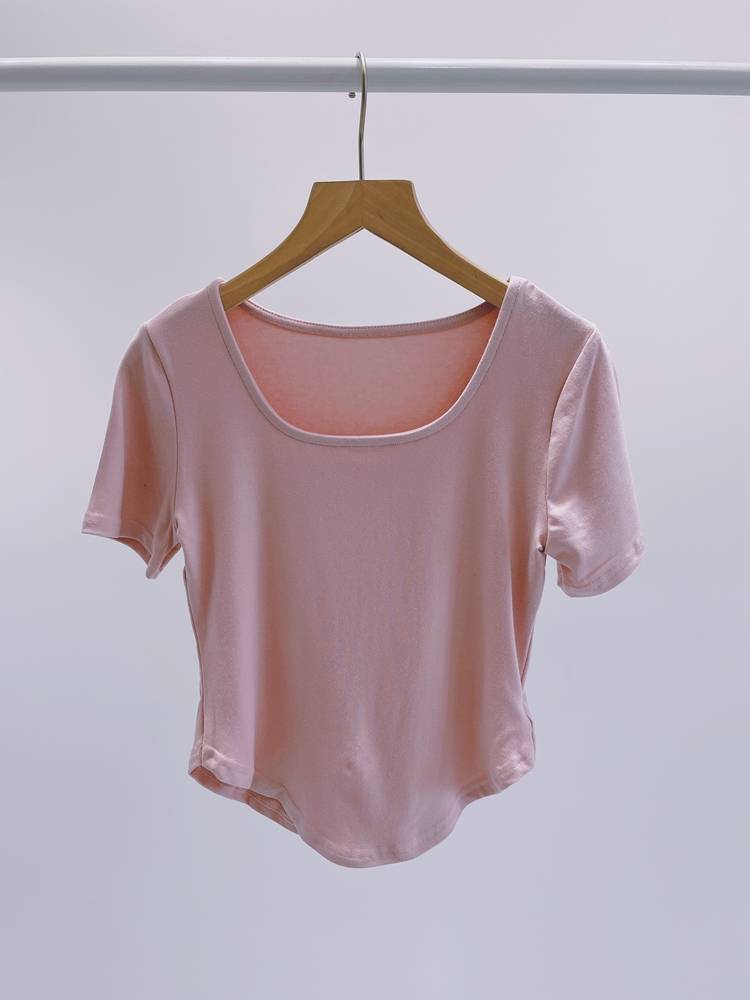 Slim -fitting thin dance service female short -sleeved summer classical dance modern dance Chinese dance exercise students student shape sports service