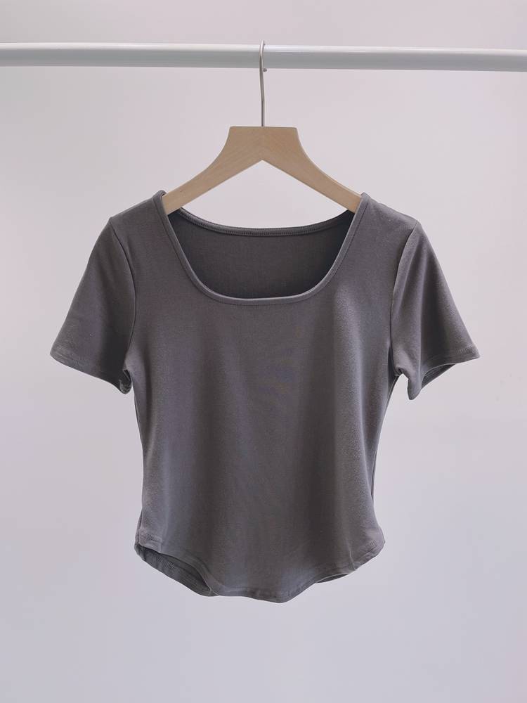 Slim -fitting thin dance service female short -sleeved summer classical dance modern dance Chinese dance exercise students student shape sports service