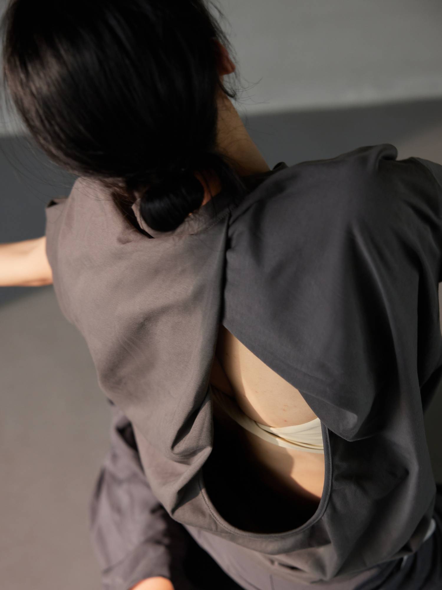 Modern Dance Trading Series Heavy Pound Cotton Loose Loose Leisure T-Shit