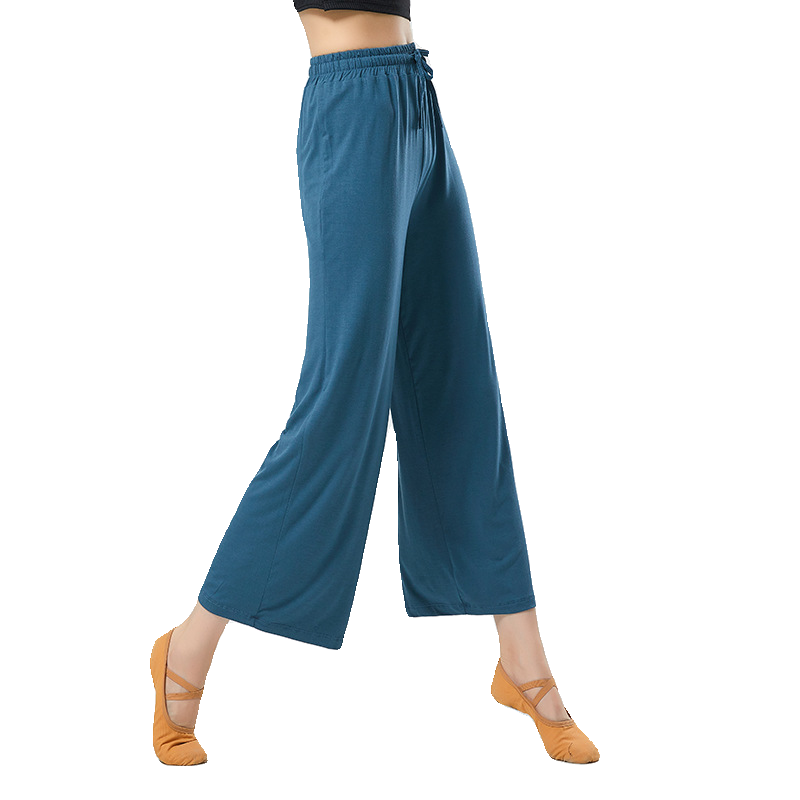 Modelle's broad-legged, high-side, straight-skinned, skewer-skinned, modern-day thong-skinned, classic dance-pants