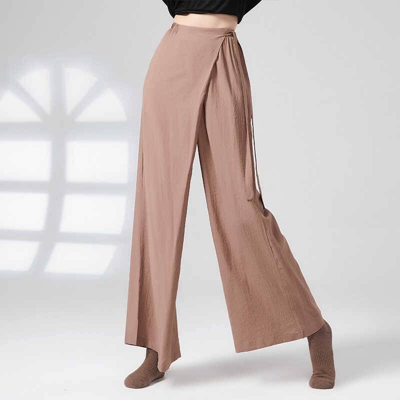 Modern dance exercise pants elegant dance wide -leg pants new classical dance adult loose professional dance pants performance service