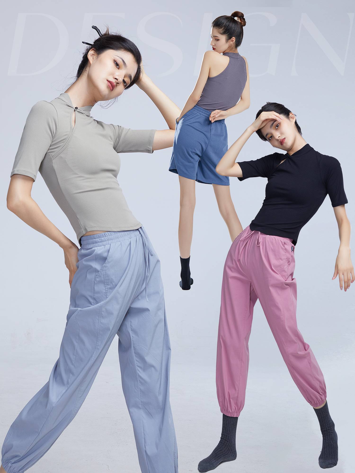 A Chinese choreographer with a troupe and a troupe