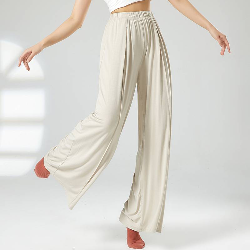 Four Seasons Pants Chinese Dance Practice Services Female Dance Pants Classical Dance Pants Wide -leg Pants Modern Dance Pants