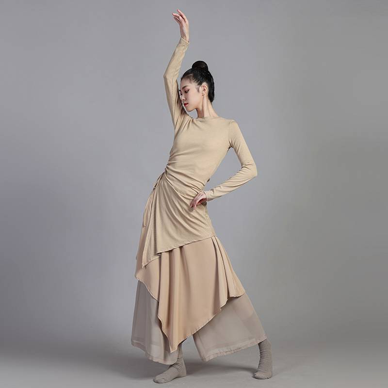Dance clothing suit female modern dance watch show base training uniform jazz classical dance practice clothes