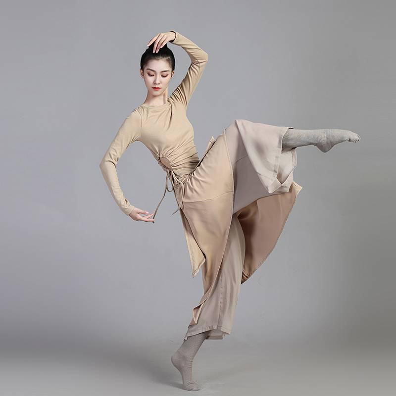 Dance clothing suit female modern dance watch show base training uniform jazz classical dance practice clothes