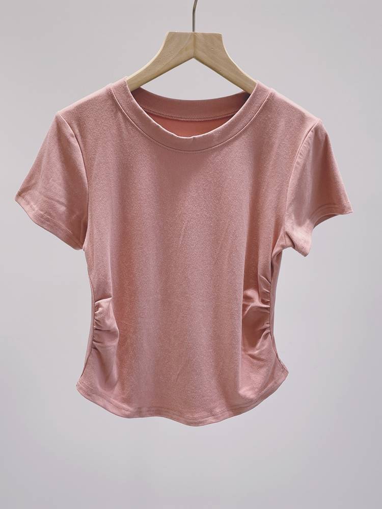 Short dance service female basic round neck short -sleeved classical dance modern dance Chinese dance exercise skills