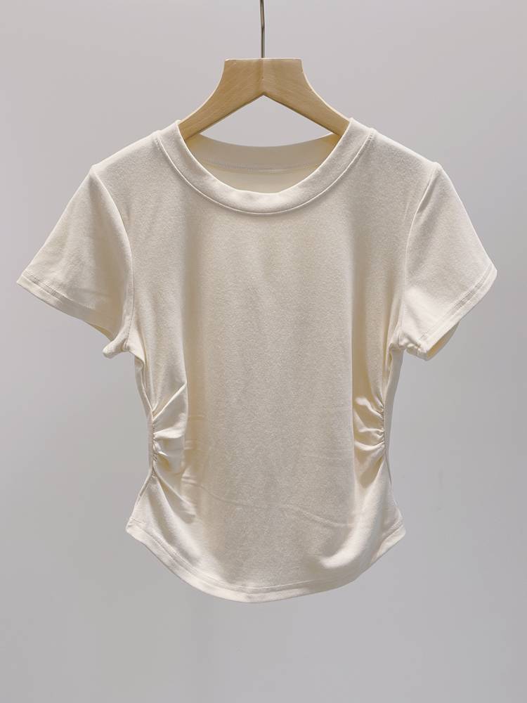 Short dance service female basic round neck short -sleeved classical dance modern dance Chinese dance exercise skills