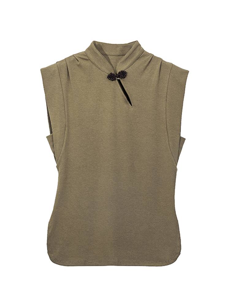 Gorgeous Solo Show Modern Dance Dance Caps Backless Shirt Classical Dance Vests Design Sensory Sensory Test Slender Practice Dance Server