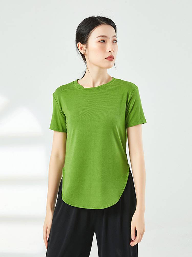 Modale's adult Latin modern dance choreographer female T-shirts for basic t-shirts
