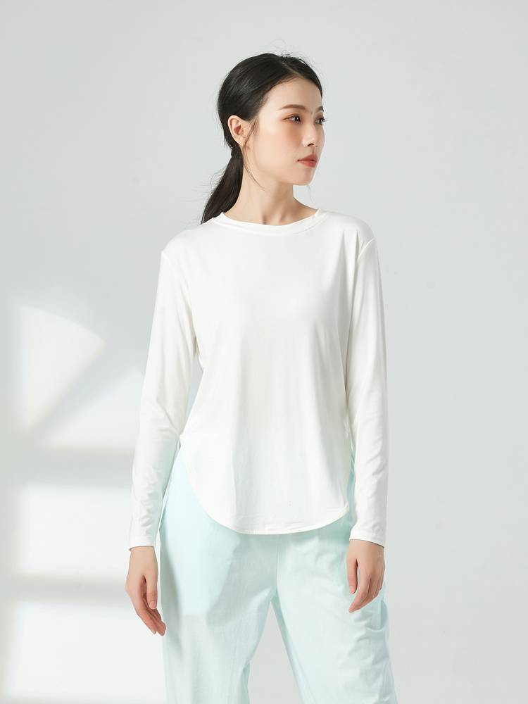 Modern dance round collar dance training service classroom base training uniform short -sleeved jazz dance national dance performance shows the body suit