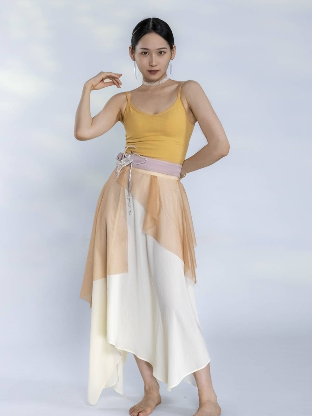 D342 Ballet Modern Dance Skirt Dance Dance Students Practice Female Practice Speed Classical Dance Female Loose New
