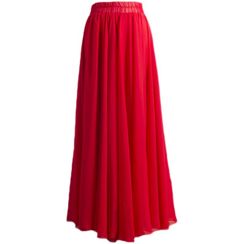 Classical dance clothing female elegant skirt big skirt big skirt Wanjiang dance modern dance Xinjiang dance exercise uniform long yarn skirt