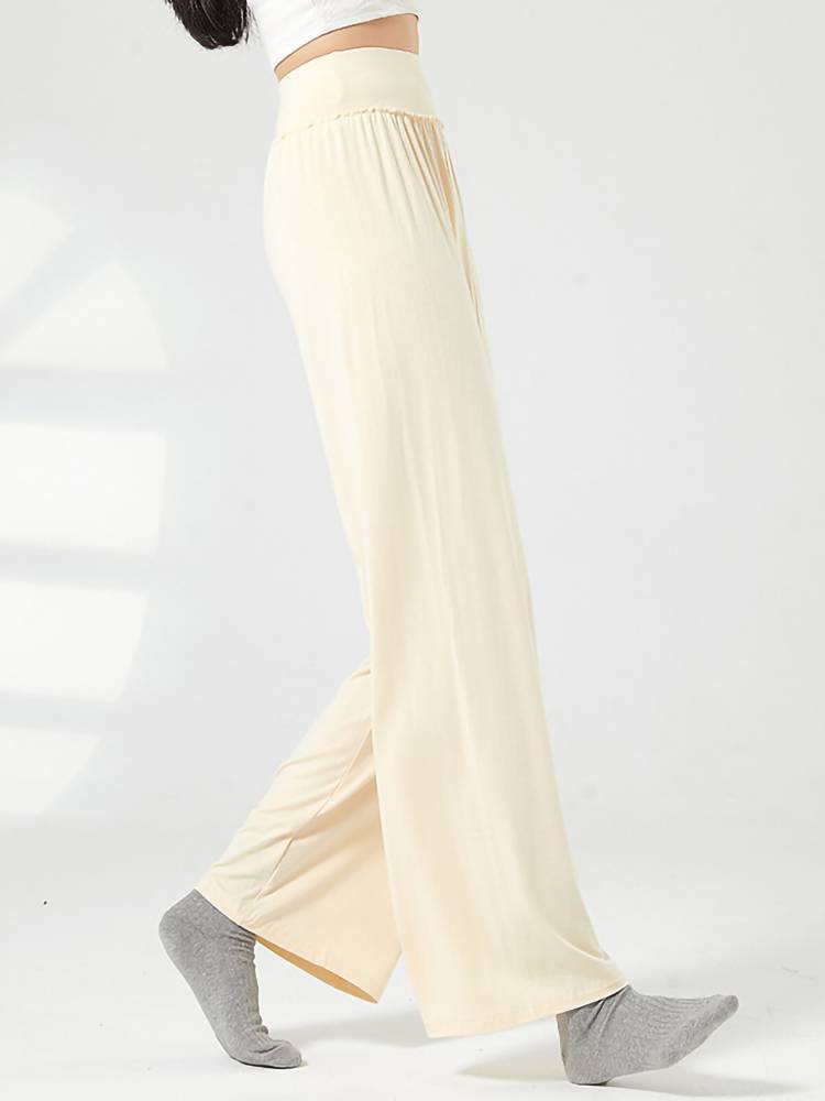 Modern dance loose wide -leg pants dance dance performance pants classical dance summer thin national dance black pants