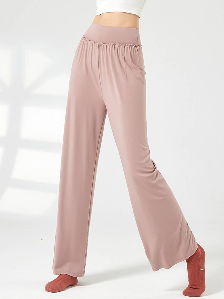 Modern dance loose wide -leg pants dance dance performance pants classical dance summer thin national dance black pants