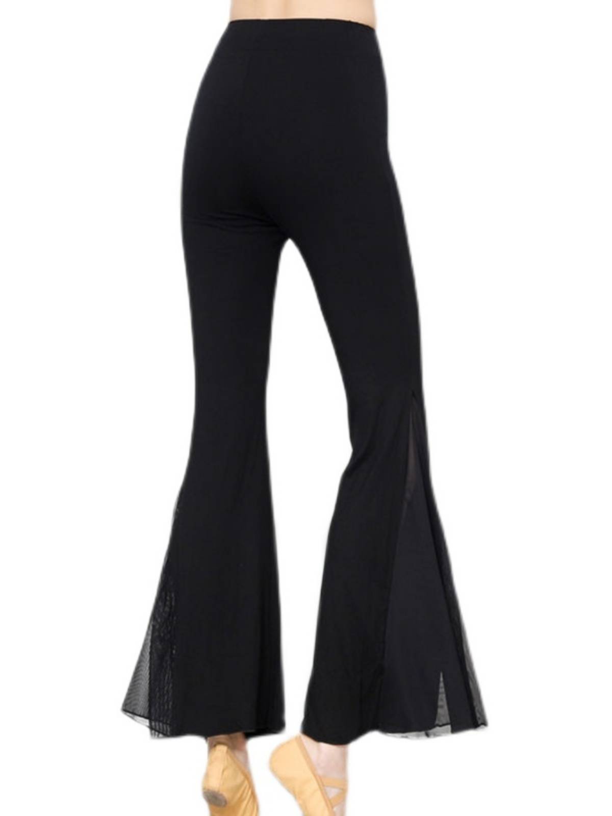 New classical dance dance pants women are thin and high, elegant black pants modern dance exercise uniforms