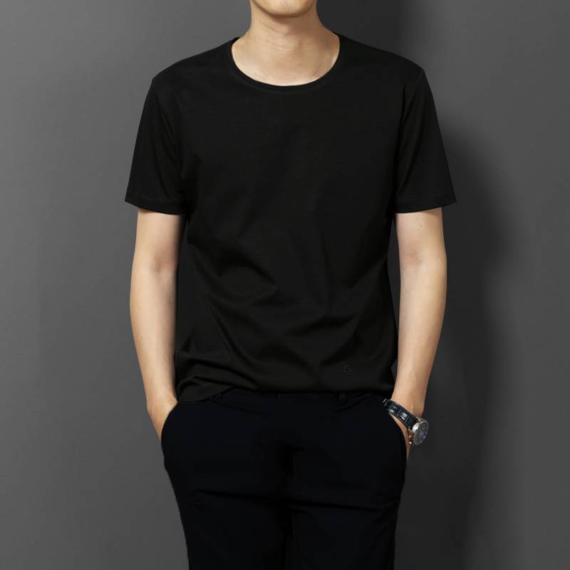 Dance clothes practice clothes top men's adult student student art test body loose Latin modern dance performance clothing