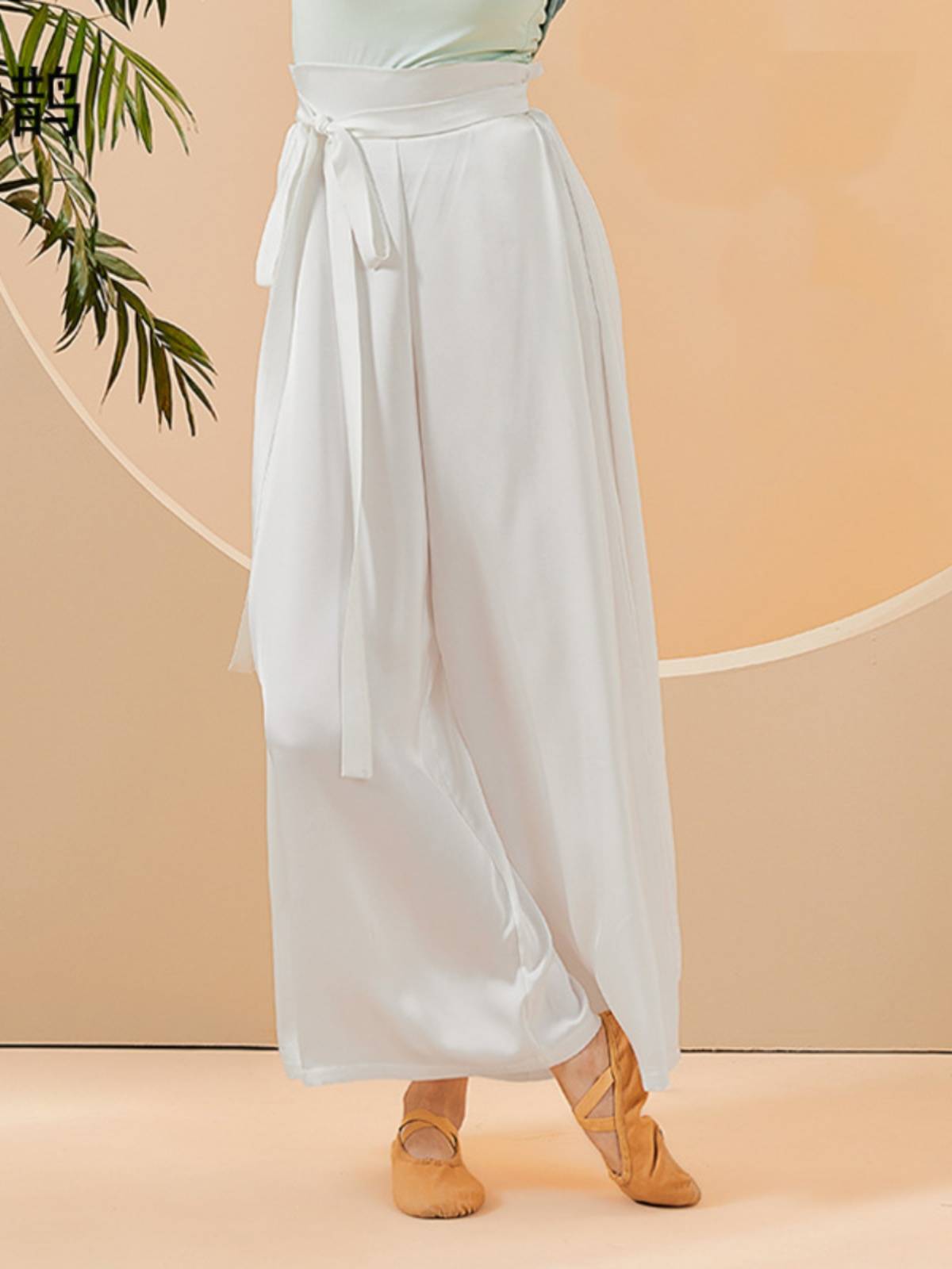 Modern dance pants practice service classical dance pants professional training wide -leg pants flowing Chinese dance performance clothing
