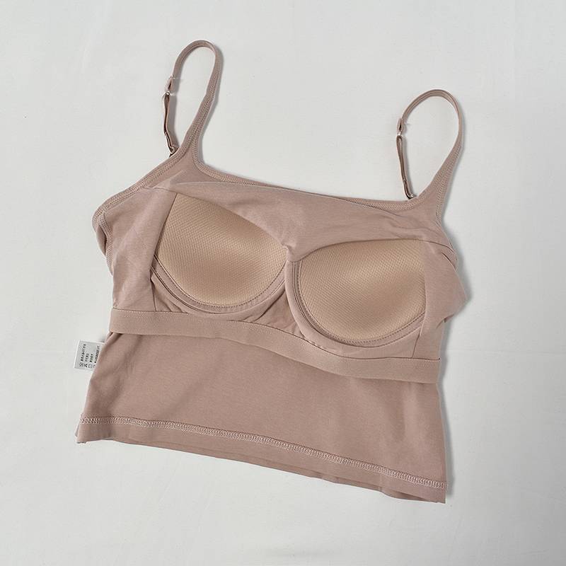 Dance suit with a suspended female integrated steel ring -free chest pad, bottoming modern classical ballet practice yoga clothing