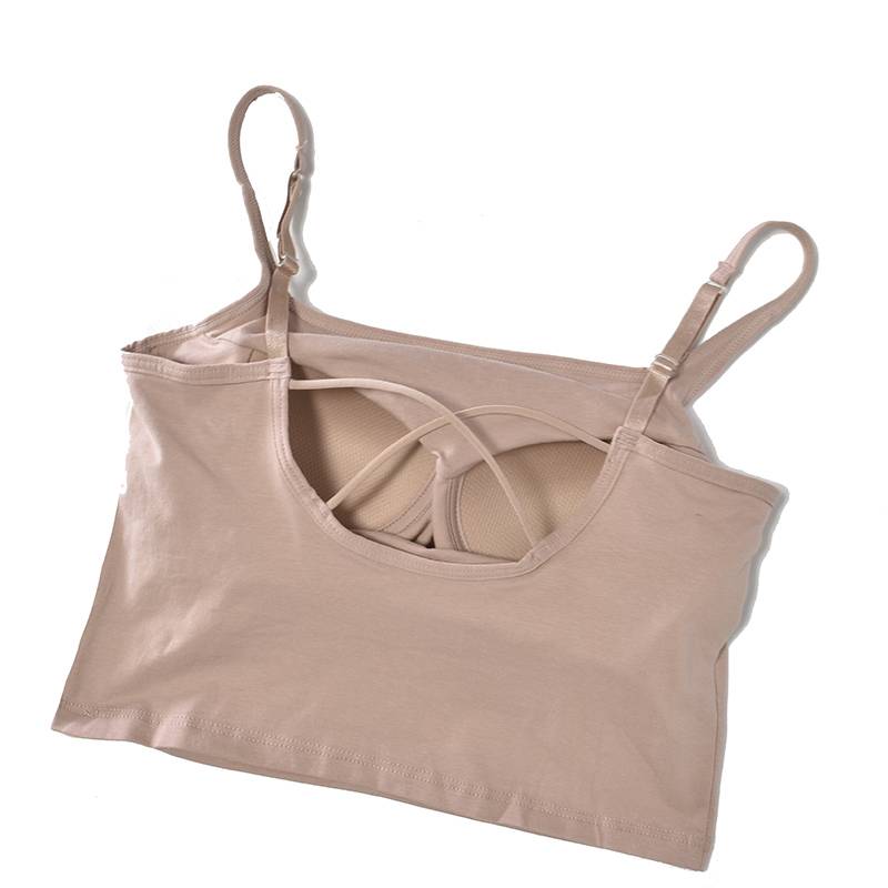 Dance suit with a suspended female integrated steel ring -free chest pad, bottoming modern classical ballet practice yoga clothing