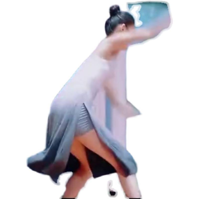 Children's dance practice service modern ballet performance clothing performance elegant photo photography art test auto show competition dress