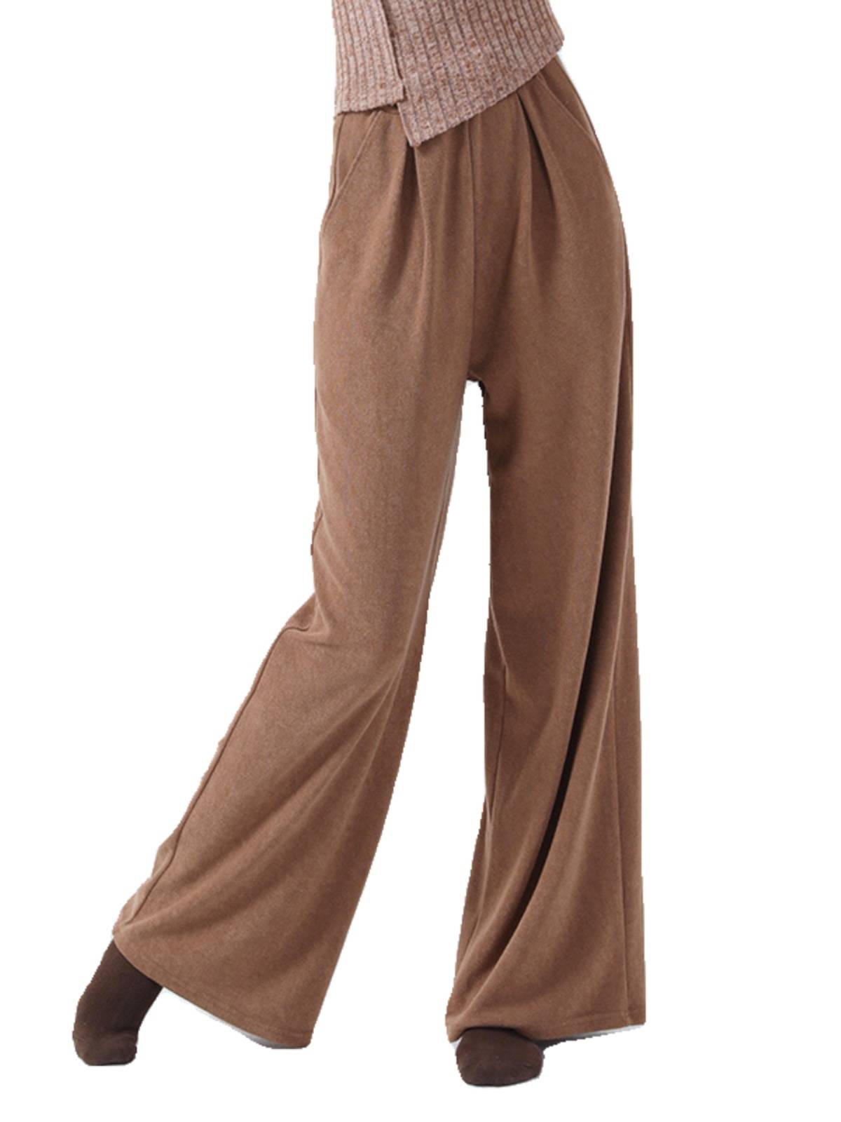 Modern dance loose straight dance pants new shape clothes women loose straight -legged wide -leg pants practice daily training pants