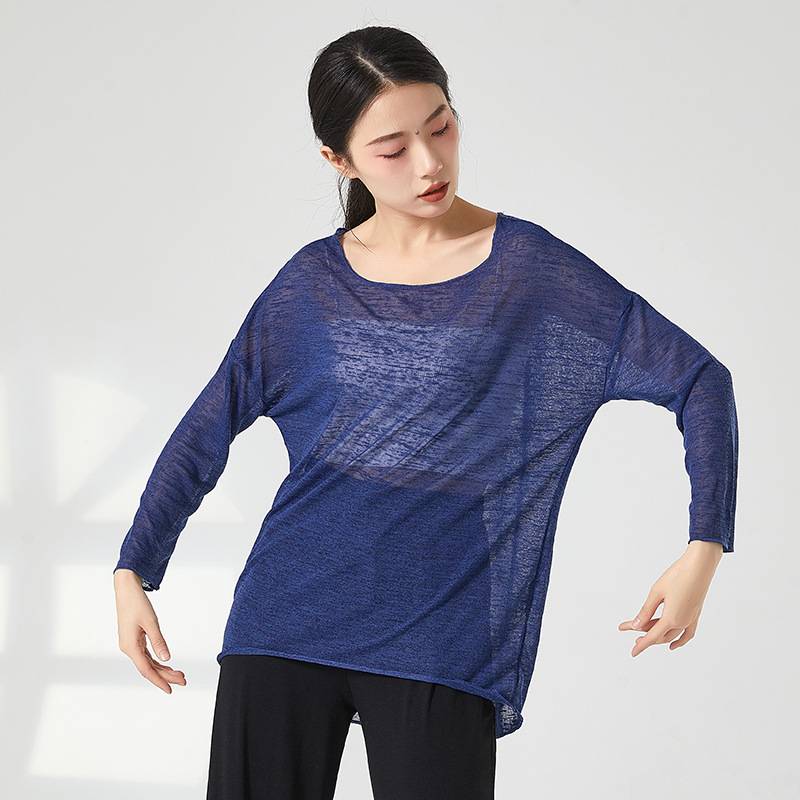 A total of summer modern dance exercises, female adult loose sexy perspective dance performances, new dance clothing